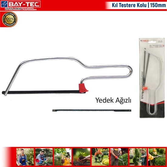 Bay-Tec Kıl Testere Kolu | 150 mm