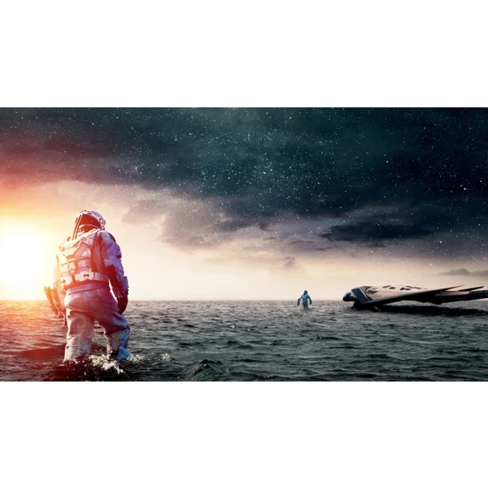 512 Art Design 30x42 Çerçevesiz Interstellar Film Afiş Poster