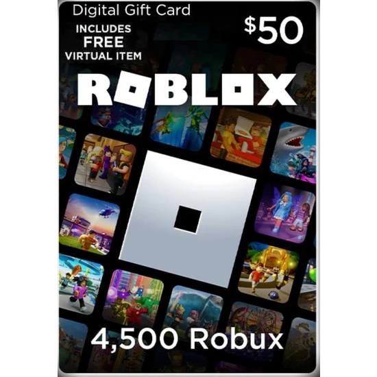 Roblox 4500 Robux Gift Card