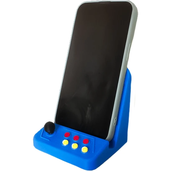 Pixel Store Arcade Telefon Standı & Retro Telefon Standı - Telefon Tutucu