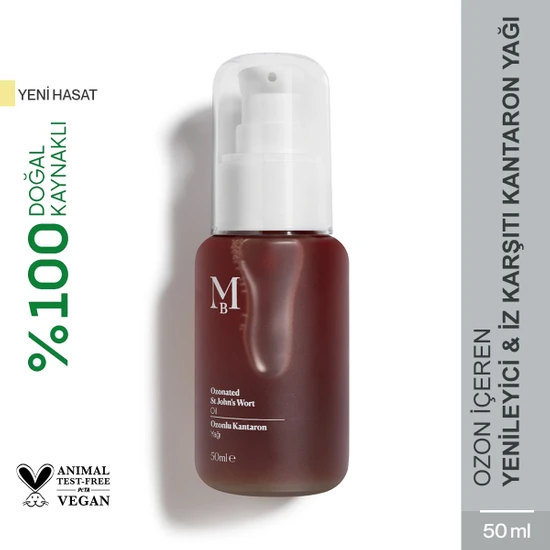 Misbahçe Ozonlu Kantaron Yağı 50 ml