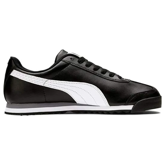 Puma Roma Basic Erkek Spor Ayakkabı 353572-11 Black-White-Silver