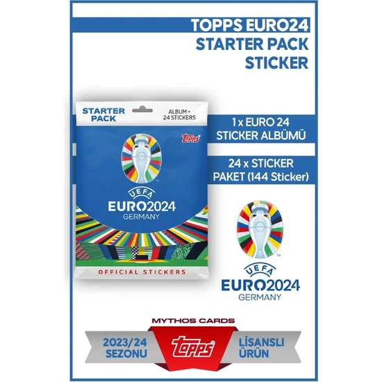 Mythos Cards Euro 2024 / Starter Pack - Sticker