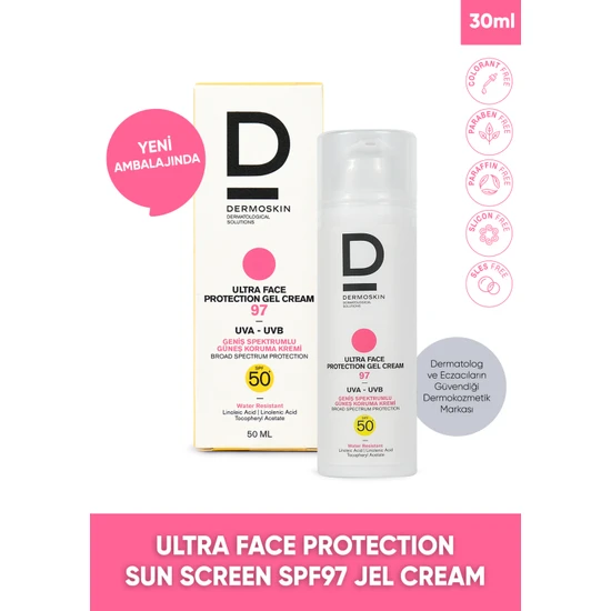 Dermoskin Ultra Face Protection Spf 97 Güneş Koruyucu 50 ml