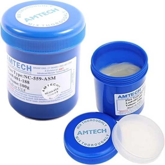 Amtech NC-559-ASM Beyaz Renk Krem Flux 100 gr