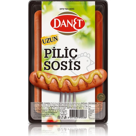 Danet Piliç Uzun Sosis I 250 G