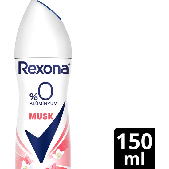 Rexona Kadın Sprey Deodorant Musk %0 Alüminyum 150 ml