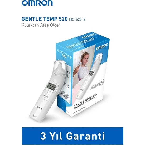 Omron MC520-E Gentle Temp Dijital Kulaktan Ateş Ölçer