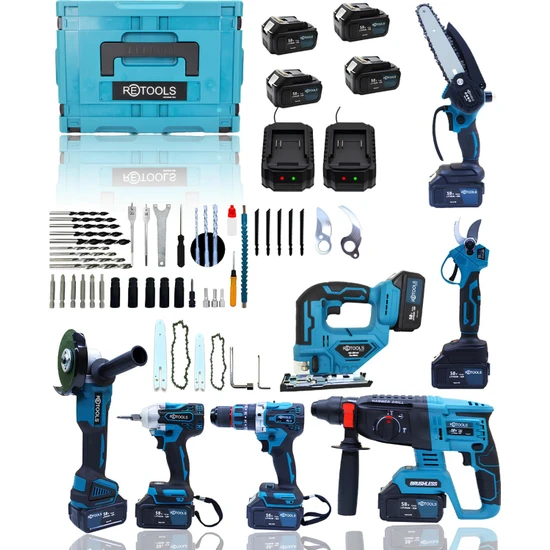 Retools 7 Makineli Pro Set