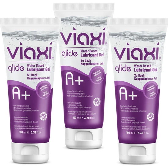 Viaxi Glide A+ Kayganlaştırıcı Jel 100 ml 3lüset