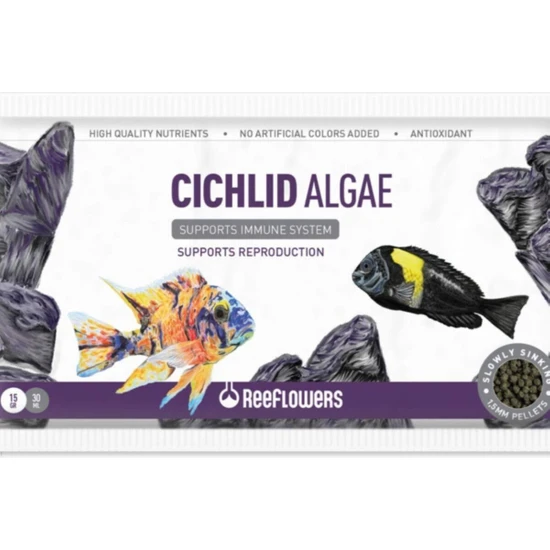 Reeflowers Cichlid Algae Pellet 1,5 mm 15 gr x 5 Adet