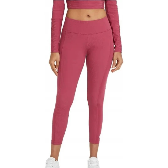 Nike Sportswear Women's 7/8 Leggings Fitilli Kadın Tayt Mürdüm