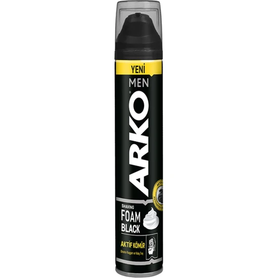 Arko 200 ml Traş Köpük_foam Black