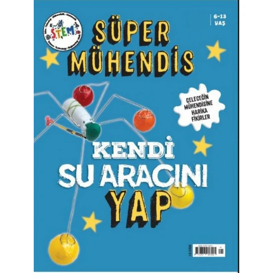 Stem Süper Mühendis - Kendi Su Aracını Yap