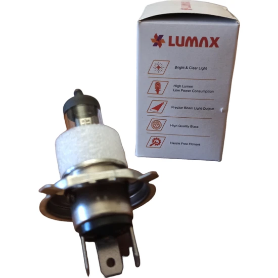 Lumax Amp1 Lumax Far Ampulü H4 12V 35/35W Spacy Dıo Actıva S MATİ125 Spontını Alpha