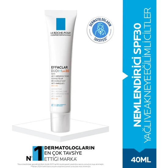 La Roche-Posay Effaclar Duo(+) Bakım Kremi Akneye Eğilim Gösteren Ciltler Spf30 40Ml