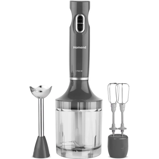 Homend Handmaid 1936H El Blender Seti Antrasit