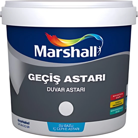 Marshall Geçiş Astarı, Su Bazlı İç Cephe Duvar Astarı 7.5 L - 10 Kg