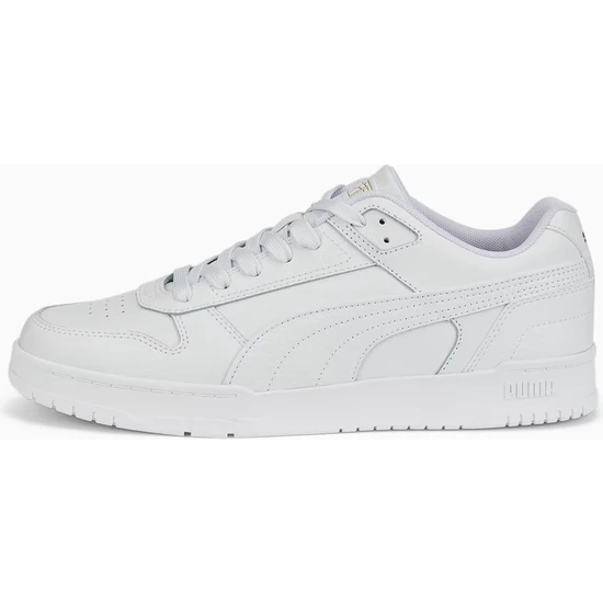 Puma Rbd Game Low  Spor Ayakkabı 386373-02 White-White-Team Gold