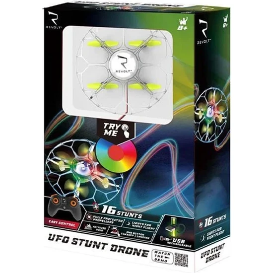 Sunman 90756 Kumandalı Işıklı Ufo Mini Drone  -Sunman