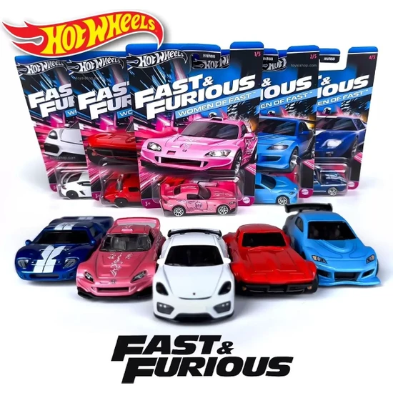 Hot Wheels Fast & Furious - Women Of Fast HNR88 Set