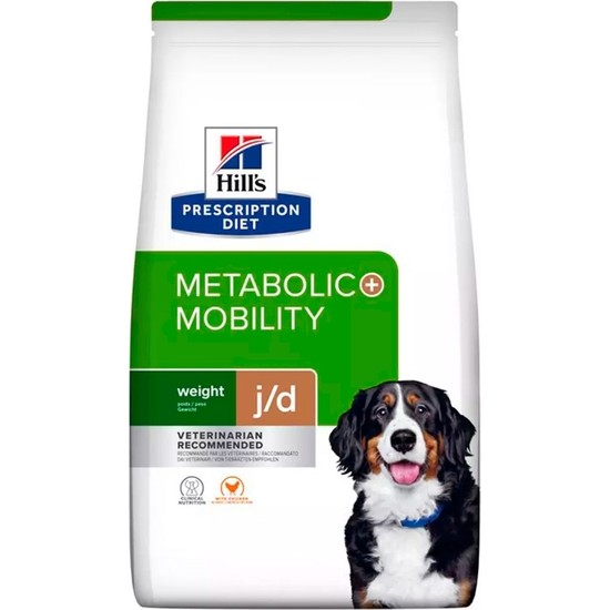 Hill's Hills Prescription Diet Metabolic Mobility J/d Tavuklu Köpek Kuru Maması 12 kg Süper Premium İçerik