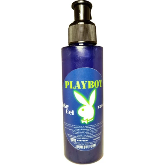 Playboy 125 ml Büyük Géciktirici Erkek Kişisel Kullanım Kremi Dellay Gel  Srcx - For Men Délay