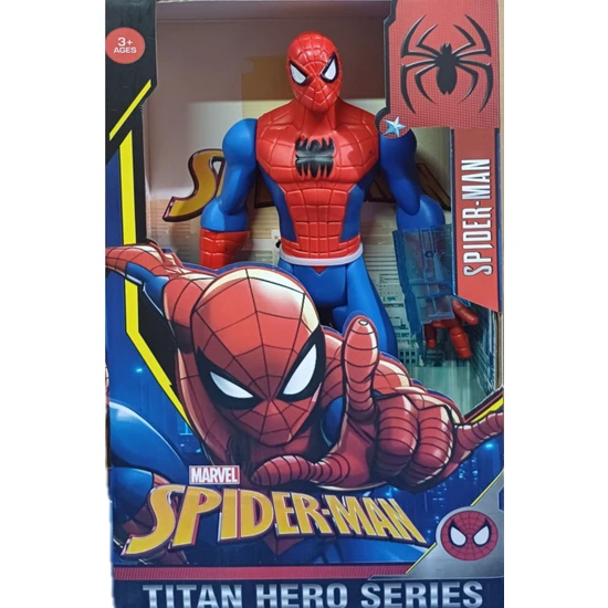 Spiderman Örümcek Adam Pilli Sesli Işıklı Oyuncak