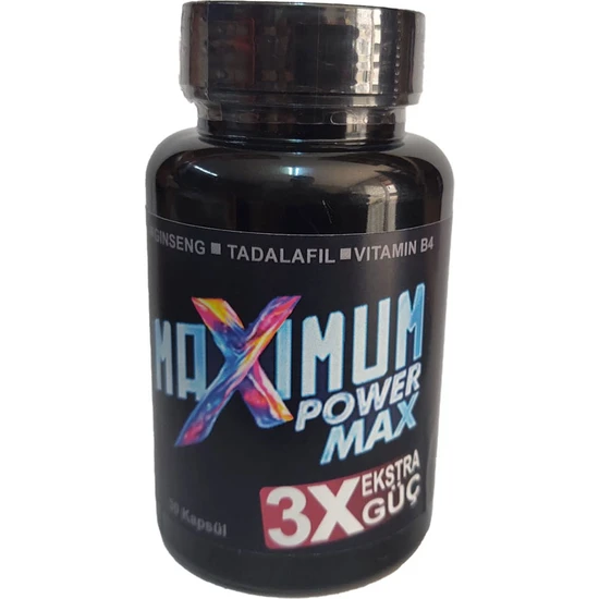 Maximum Maxpomax Maximum Power Max Xfct  30 Lu Erkekler Için Maxìmum Gùç Cînsel Pérformans