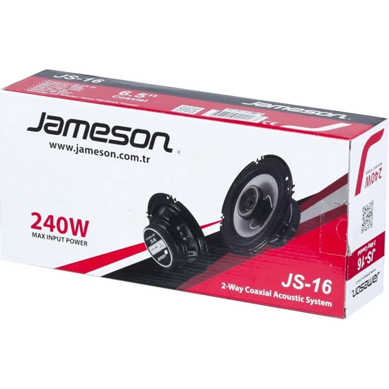 Jameson Js-16  16CM 240W  2 -Yollu Oto Hoparlör