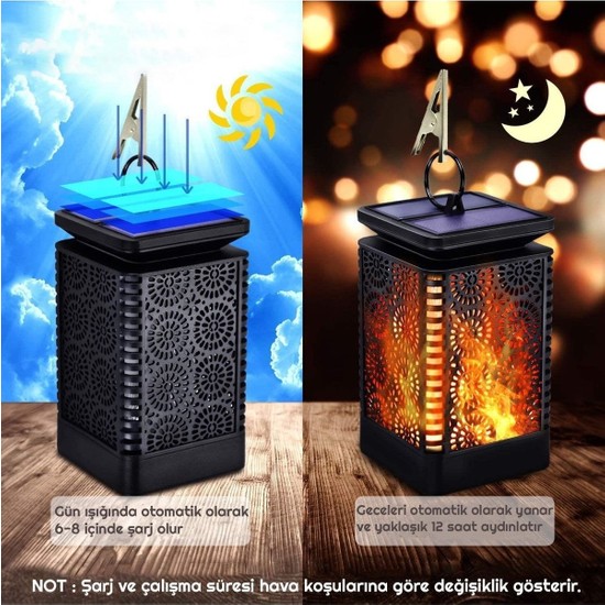 Dynamic Dekoratif Alevli Işıldak