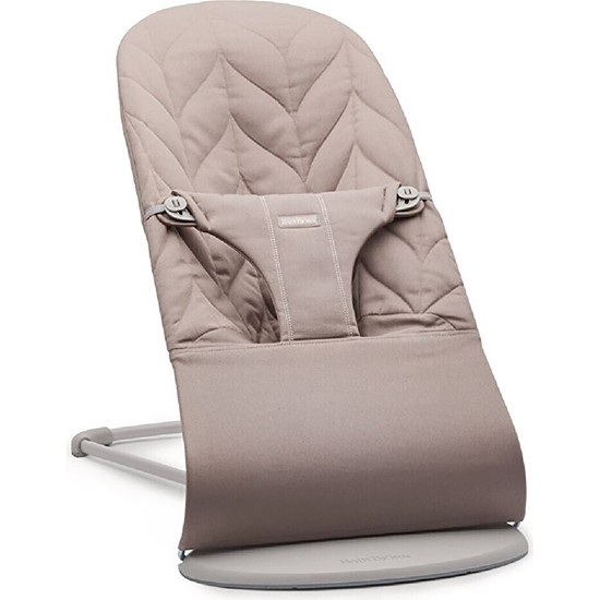 BabyBjörn Bliss Ana Kucağı Katlanabilir Sand Grey Petal Yumuşak Kumaş 0-15 kg Kapasite
