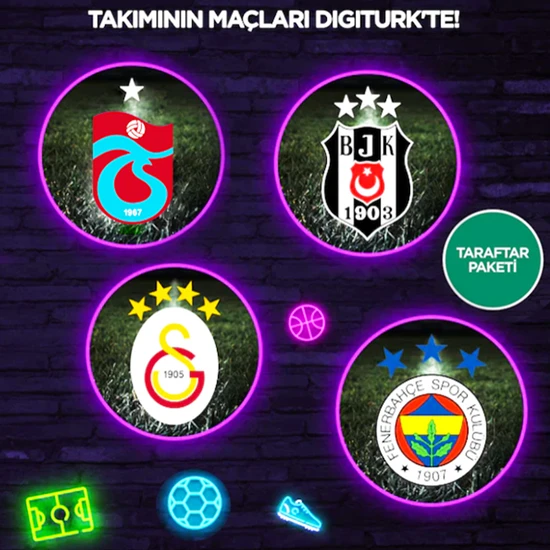 Digiturk Yıllık Taraftar Paketi