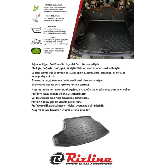 Rizline Renault Captur 2026 Model Bagaj Havuzu Fiyatı