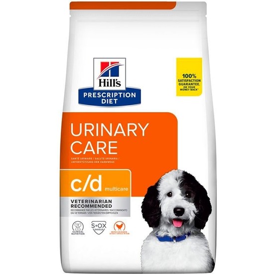 Hill's Prescription Diet Urinary Care C/d Multicare Tavuklu Köpek Kuru Maması 1.5 kg Süper Premium