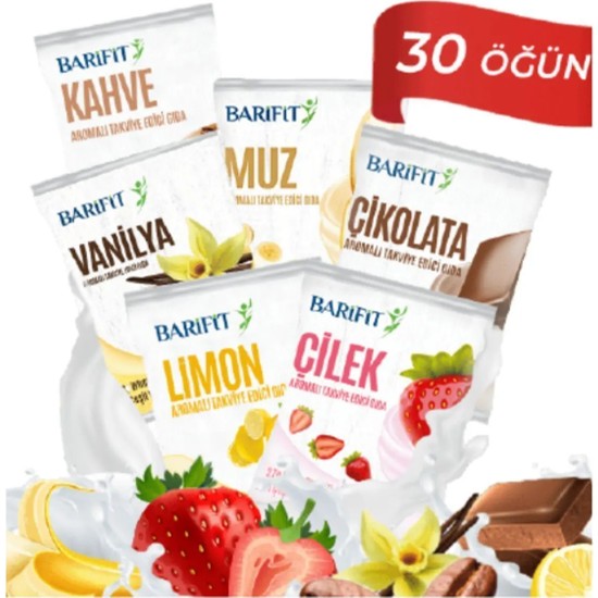 Barifit Mix Kutu Protein Tozu - 30 Saşe + Shaker Hediye