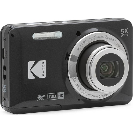 Kodak Pixpro FZ55 Kompakt Dijital Fotoğraf Makinesi 16,1 MP 5x Optik Zoom Dahili Batarya ile