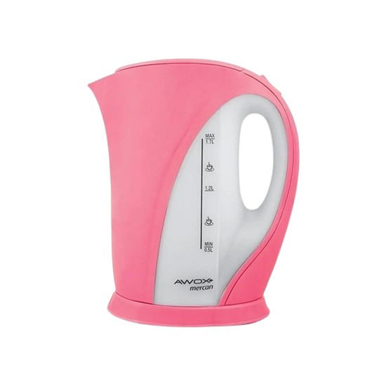 Awox Mercan Kettle Pembe, Mercan Kettle 1,7 Litre Su Isıtıcısı 2000 W
