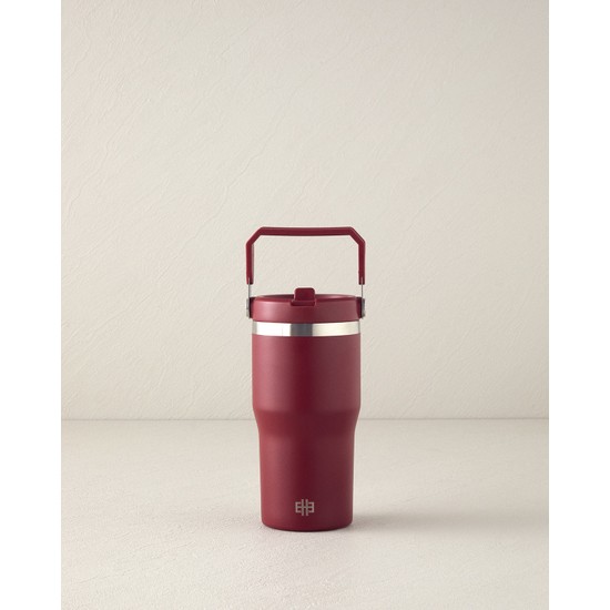 English Home Fiera Paslanmaz Çelik Termos 600 ml Bordo