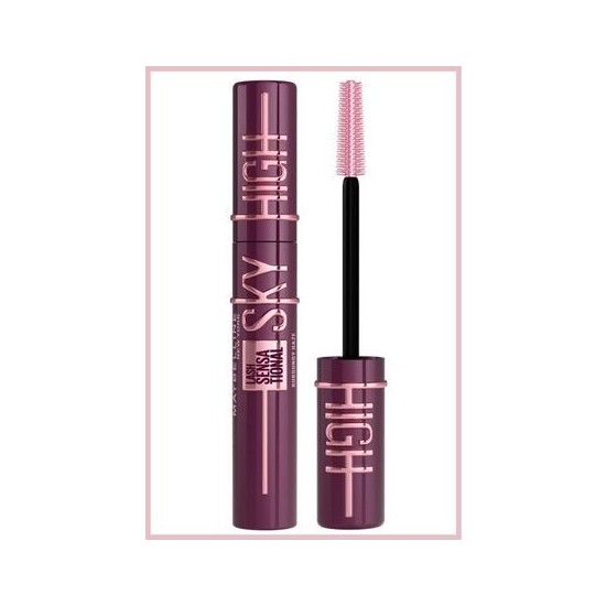 Maybelline New York Lash Sensational Sky High Burgundy Haze Maskara - Mürdüm