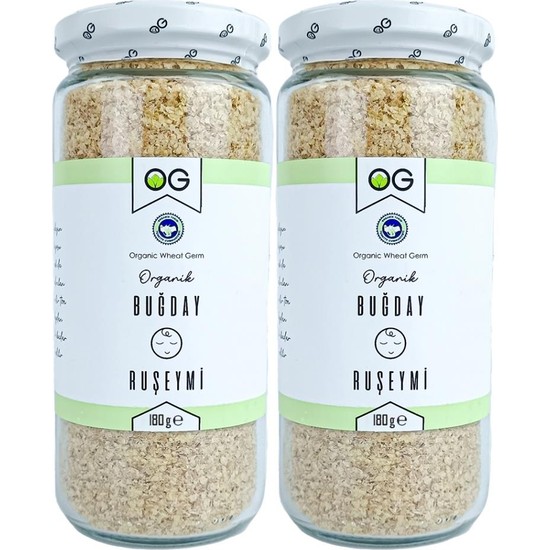 OG natural 2'li Organik Buğday Ruşeymi 180 Gr