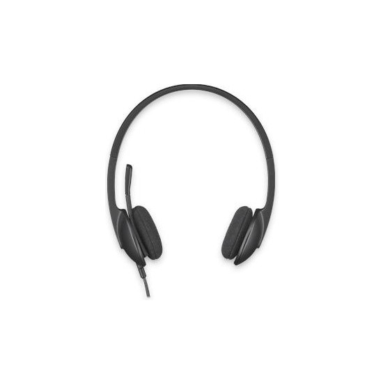 LOGITECH H340 Kulaklık Kablolu Mikrofonlu Aktif Gürültü Önleme Özellikli Siyah Renkli 981-000475