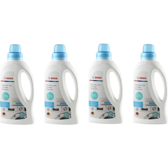 Bosch Beyazlar İçin Sıvı Çamaşır Deterjanı 4'lü