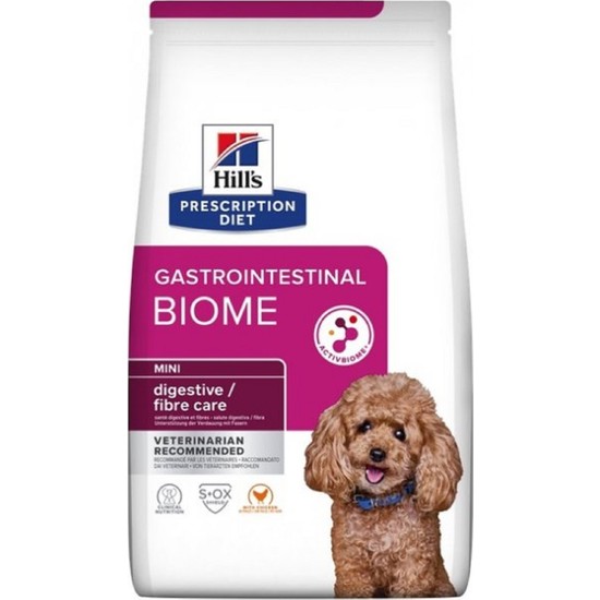 Hill's Prescription Diet Gastrointestinal Biome Tavuklu Mini Irk Köpek Kuru Maması 3 kg Sindirim Desteği
