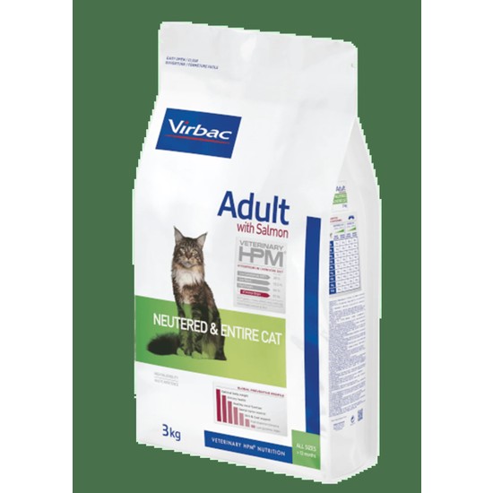 Virbac Adult Cat Salmon Neutered & Entire 3 kg