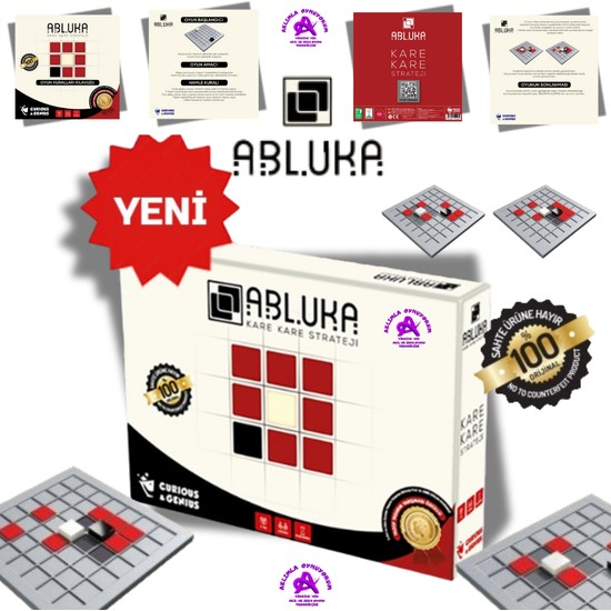 Aklımla Oynuyorum: Abluka Tazof Kutu Oyunu - 2 Kişilik Stratejik Düşünme ve Eğlence İçin Çok Oyunculu Zeka Geliştirici Oyun