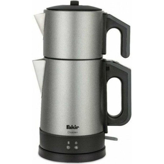 Fakir Chaizen Silver Stone 1800 W Çelik Demlikli Çay Makinesi