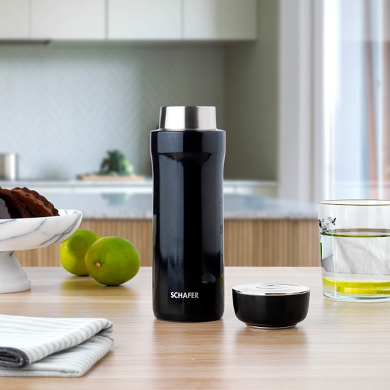 Schafer Iron Man Termos 320 Ml-Siyah