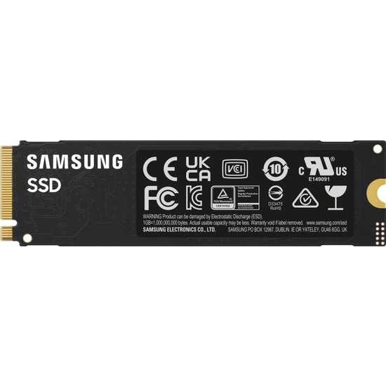 Samsung 990 EVO Plus 2TB 22x80mm PCIe Gen 4.0 x4 NVMe M.2 SSD MZ-V9S2T0BW