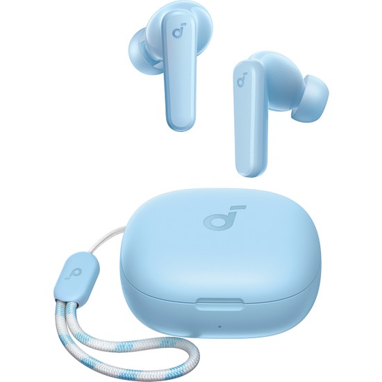 Anker Soundcore R50i Kulak İçi Bluetooth Kulaklık, 30 Saat Çalma Süresi, Açık Mavi - A3949